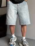 Ironclad Mens Men's Ripped Denim Shorts
